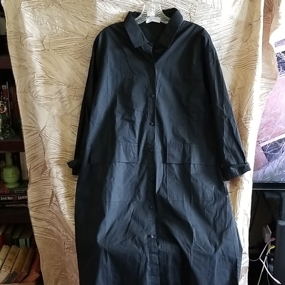 OAK + FORT Dresses & Skirts - Oak and Fort shirt dress black